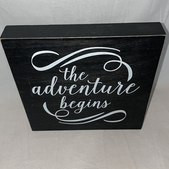 The Adventure Begins Wall Hanger - Picture 2 of 5